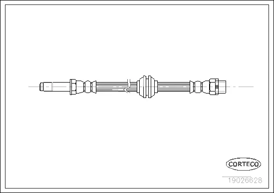 Brake Hose (19026628)