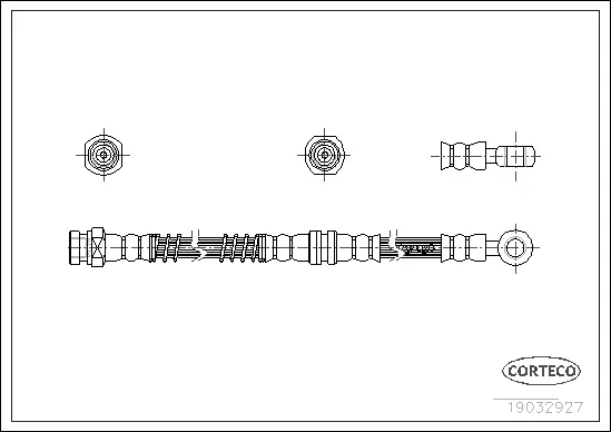 Brake Hose (19032927)