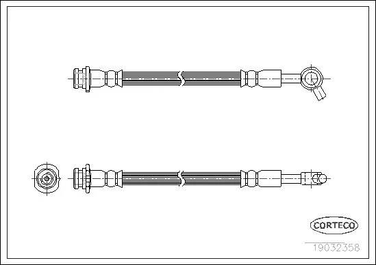 Brake Hose (19032358)