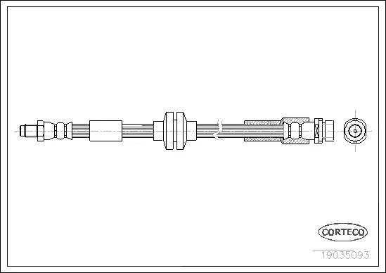 Brake Hose (19035093)
