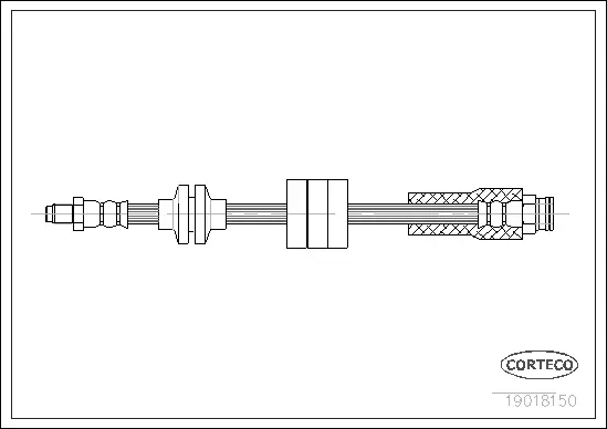 Brake Hose (19018150)