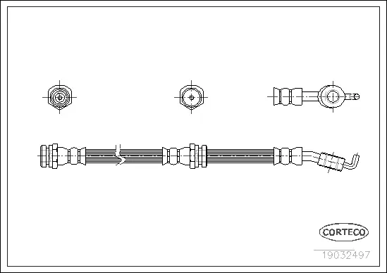 Brake Hose (19032497)