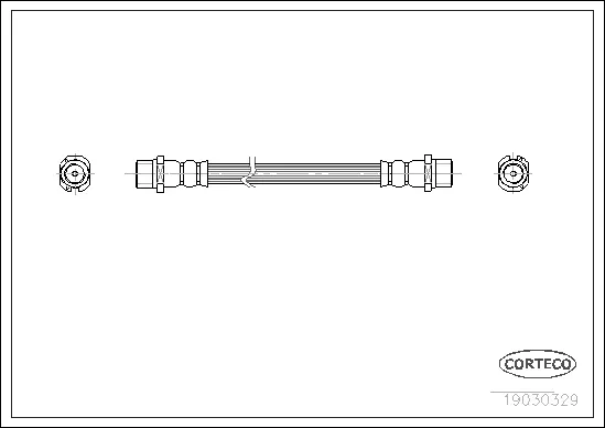 Brake Hose (19030329)