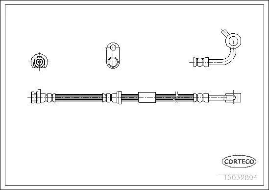 Brake Hose (19032894)