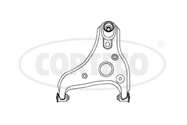 Control/Trailing Arm, wheel suspension (49397452)