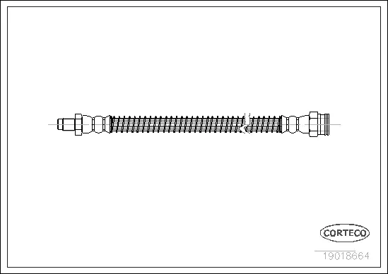 Brake Hose (19018664)
