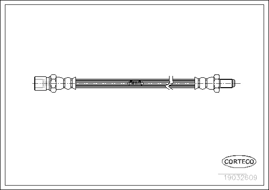 Brake Hose (19032609)