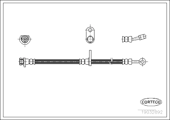 Brake Hose (19032892)