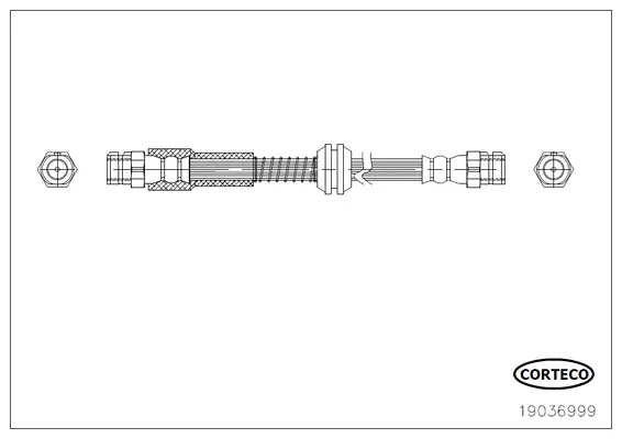 Brake Hose (19036999)