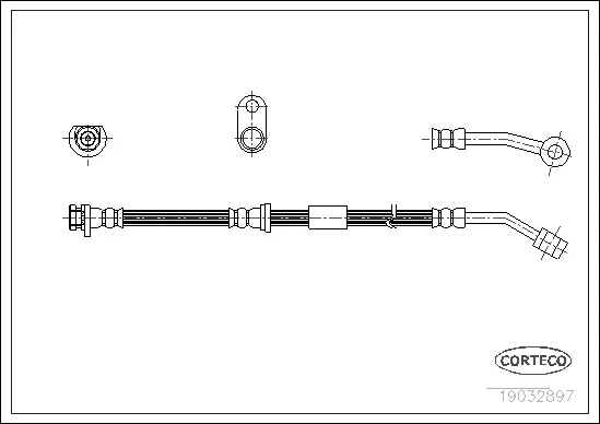 Brake Hose (19032897)