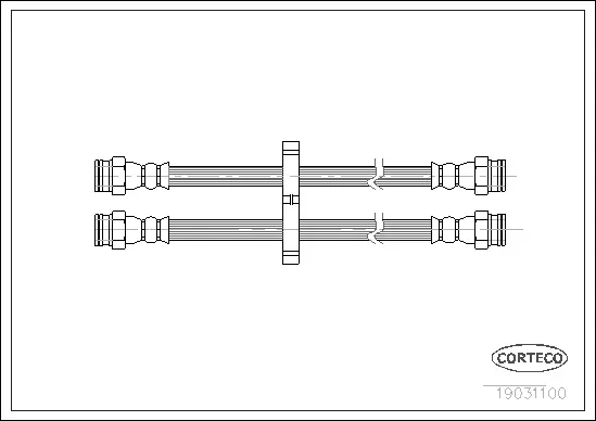 Brake Hose (19031100)
