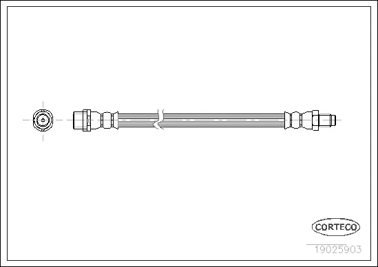 Brake Hose (19025903)