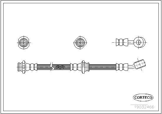 Brake Hose (19032466)