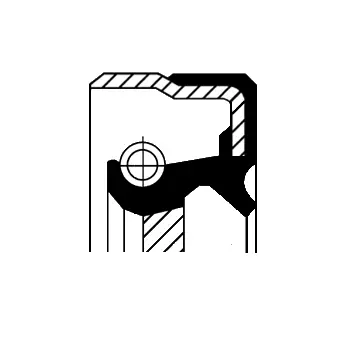 Shaft Seal, manual transmission (01019481B)