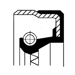 Shaft Seal, differential (01036481B)