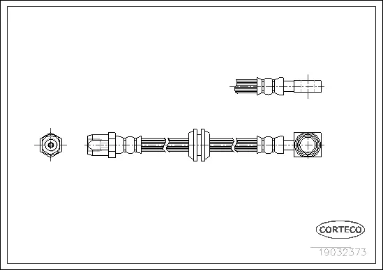 Brake Hose (19032373)
