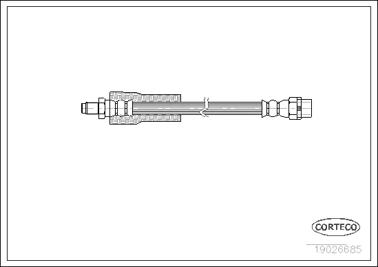 Brake Hose (19026685)