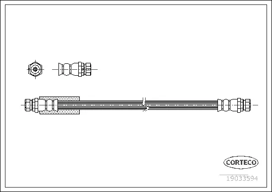 Brake Hose (19033594)