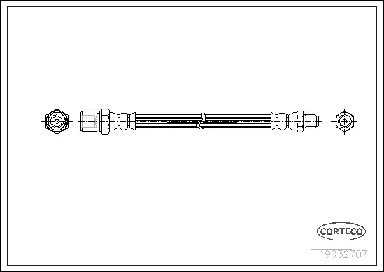 Brake Hose (19032707)