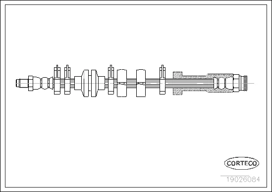 Brake Hose (19026084)
