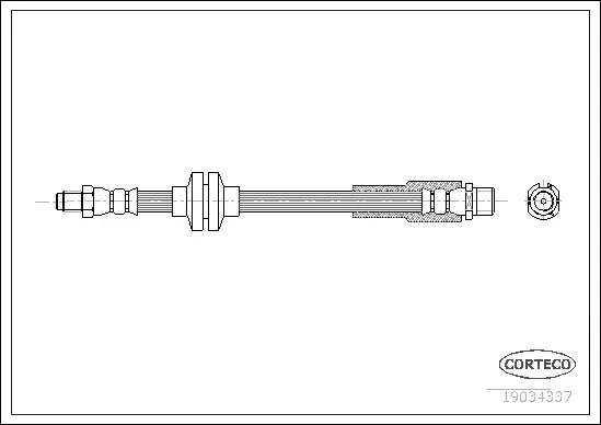 Brake Hose (19034337)