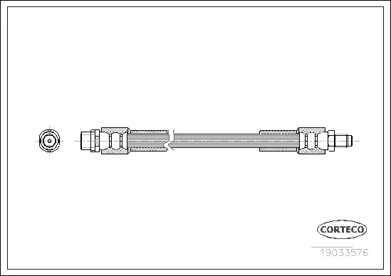 Brake Hose (19033576)