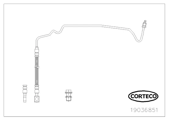 Brake Hose (19036851)