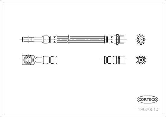 Brake Hose (19026813)