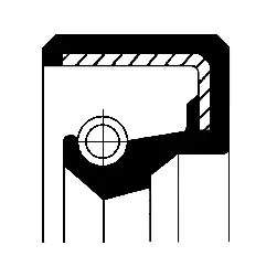 Shaft Seal, wheel hub (19027876B)