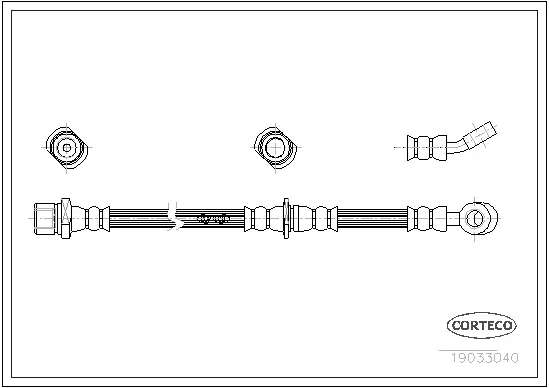 Brake Hose (19033040)