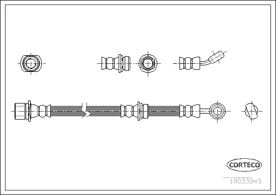 Brake Hose (19033045)
