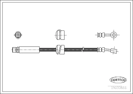 Brake Hose (19033655)