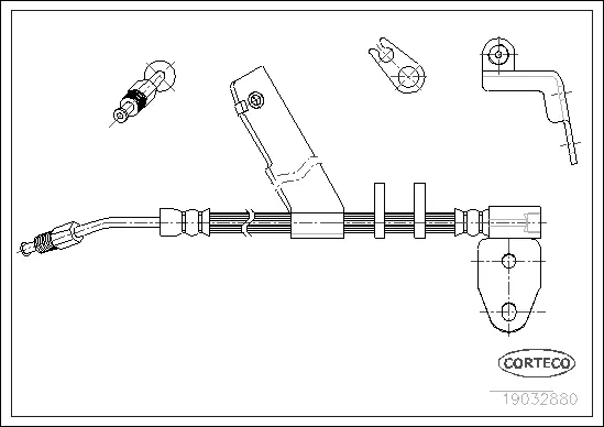 Brake Hose (19032880)