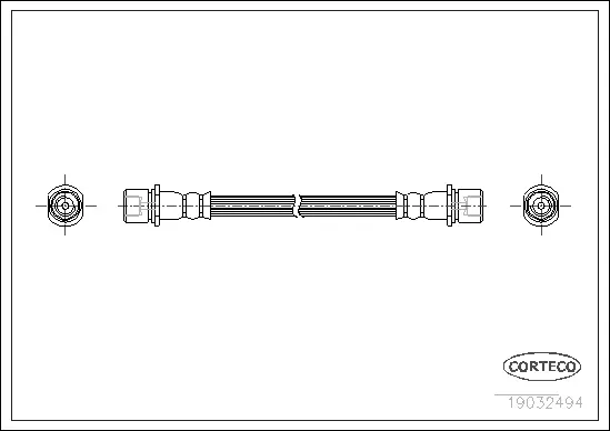 Brake Hose (19032494)