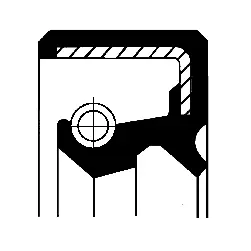 Shaft Seal, wheel hub (19016510B)