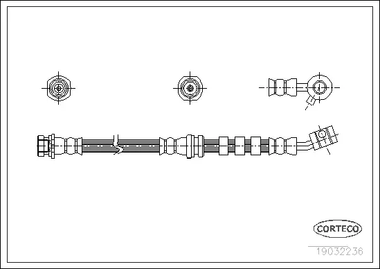 Brake Hose (19032236)