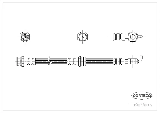 Brake Hose (19033016)