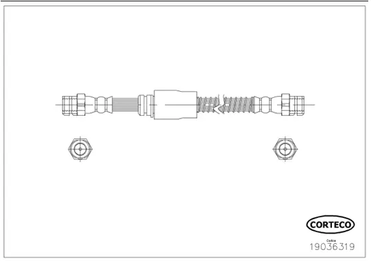 Brake Hose (19036319)