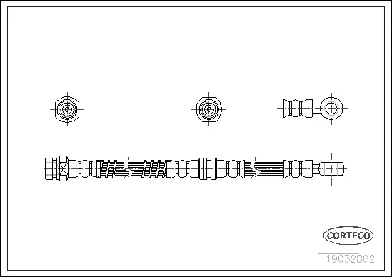 Brake Hose (19032862)