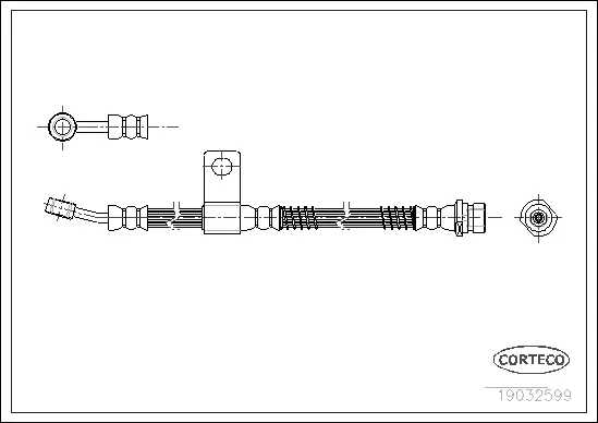 Brake Hose (19032599)