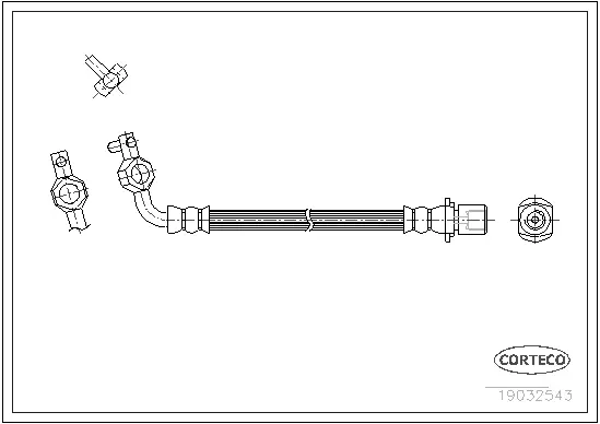 Brake Hose (19032543)