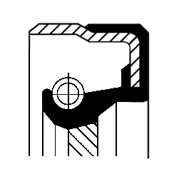 Shaft Seal, manual transmission (01017136B)