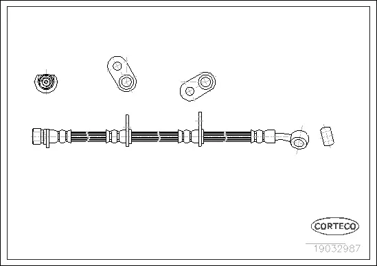 Brake Hose (19032987)
