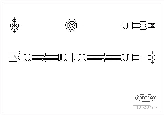 Brake Hose (19030485)