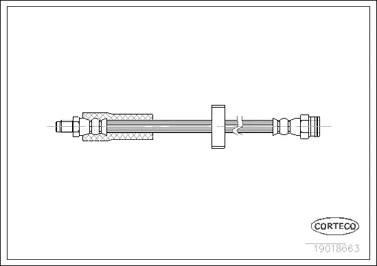 Brake Hose (19018663)