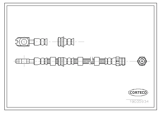 Brake Hose (19035934)