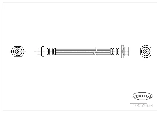 Brake Hose (19032334)