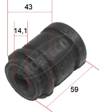 Mounting, control/trailing arm (21652362)