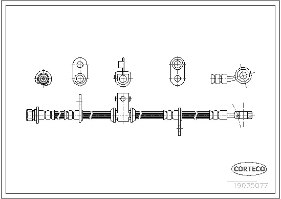 Brake Hose (19035077)