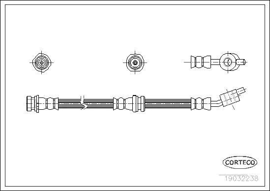 Brake Hose (19032238)